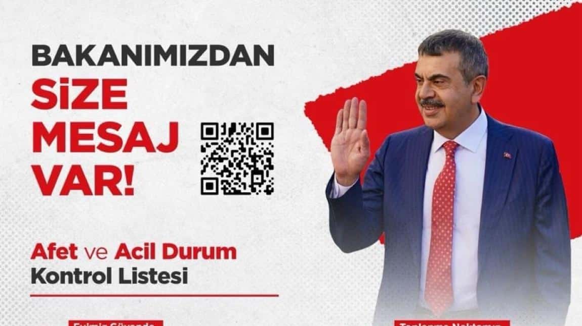 Bakanımızdan Size Mesaj Var! 